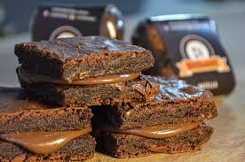 Brownie com Recheio de Nutella